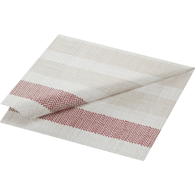 DUNI Salvrätikud Rigato 33x33cm 250tk (3-kihil,bordoo triip) product_info