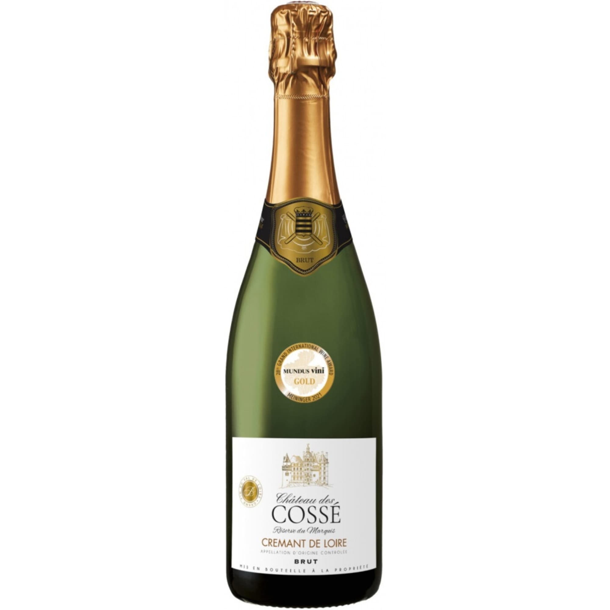 CHATEAU Des Cosse Cremant de Loire Brut 12,5% 75cl (valge)_0