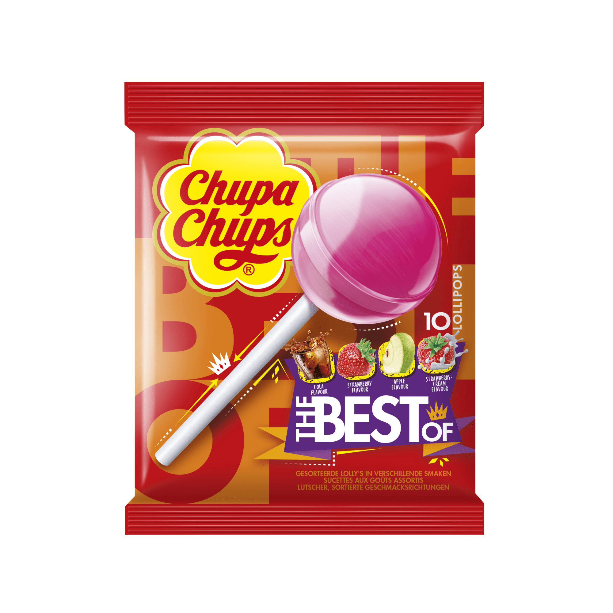 CHUPA CHUPS Pulgakommid Best of Bag 10tk 120g_0