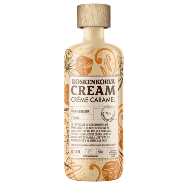 KOSKENKORVA Liqueur Cream Creme Caramel 15% 50cl product_info
