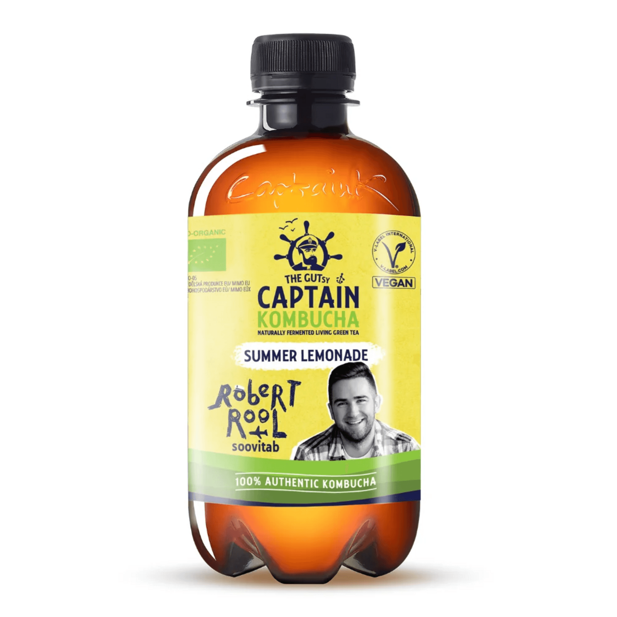 CAPTAIN Kombucha Lemonade organic 0,4l (pet)_0