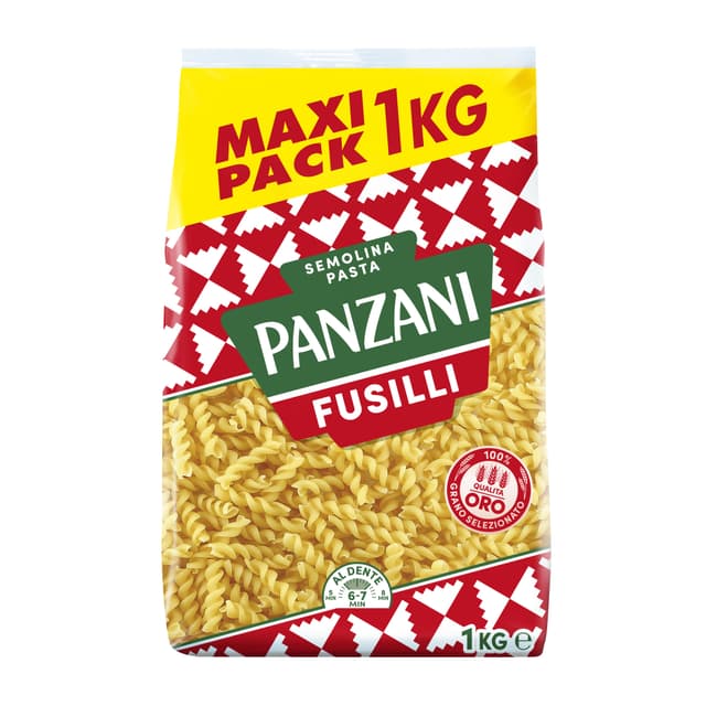 PANZANI Fusilli 100% durum 1kg(spiraalid) product_info