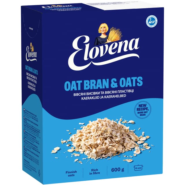 ELOVENA Kaerakliid ja kaerahelbed 600g product_info