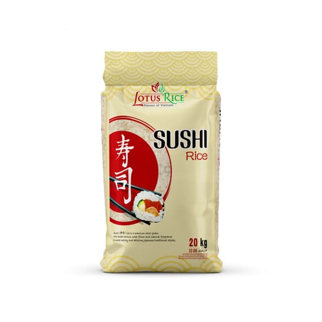 LOTUS RICE Sushi riis 20kg product_info
