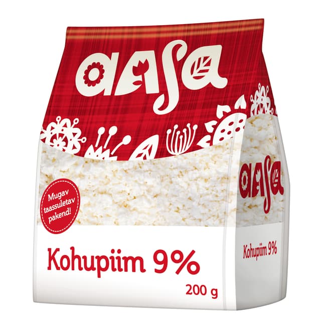 AASA Kohupiim 9% 200g product_info