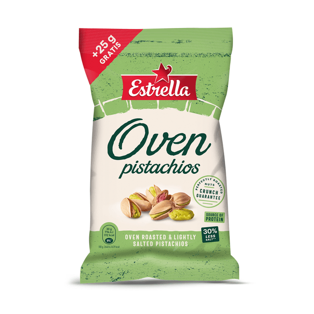 ESTRELLA Kuivröstitud soolatud pistaatsiapähklid 275g product_info