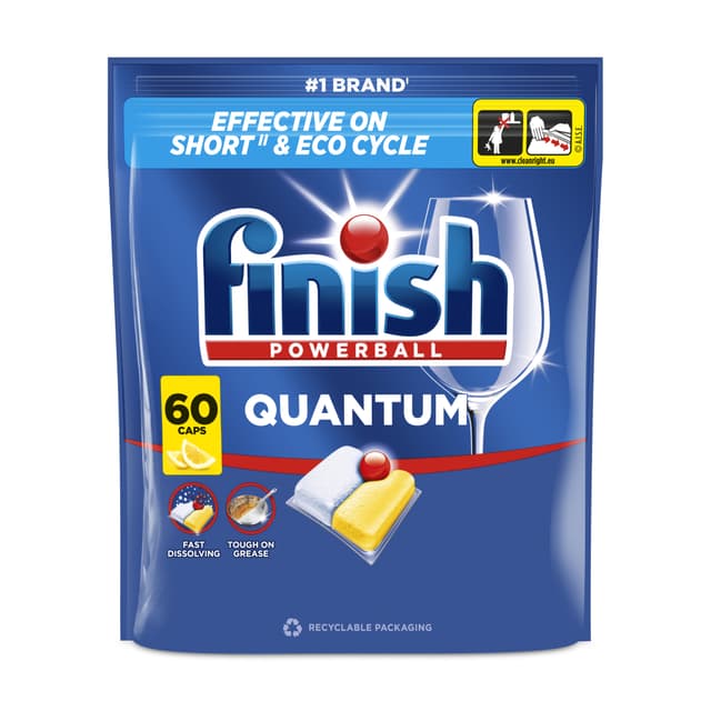 FINISH Quantum Nõudepesumasina tabletid Lemon 60tk product_info