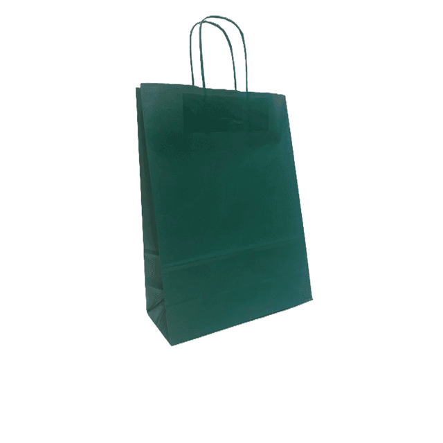 Kinkekott sangadega 26x11x35cm, roheline (Mainetti) product_info
