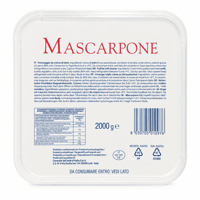 GIGLIO Mascarpone 2kg product_info