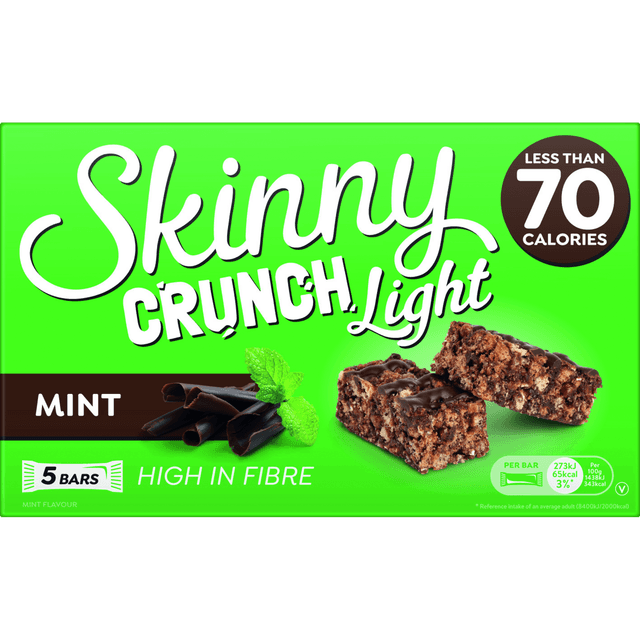 SKINNY Crunch Light Müslibatoon piparmündi 5x19g product_info