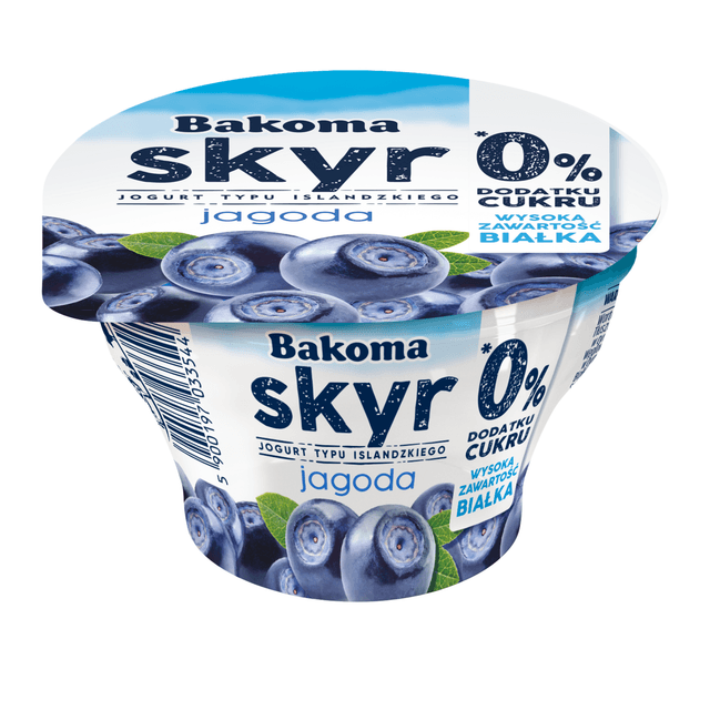 BAKOMA Skyr mustika ilma lisatud suhkruta 150g product_info