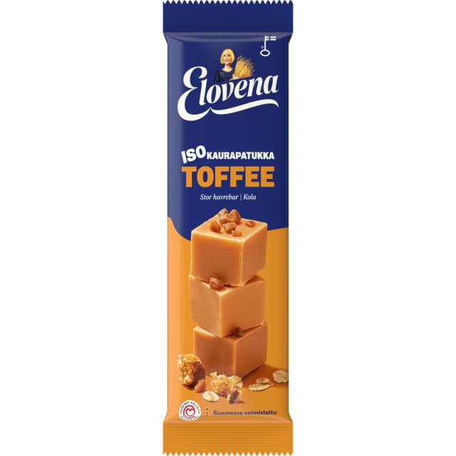 ELOVENA Suur kaerabatoon Toffee 48g product_info