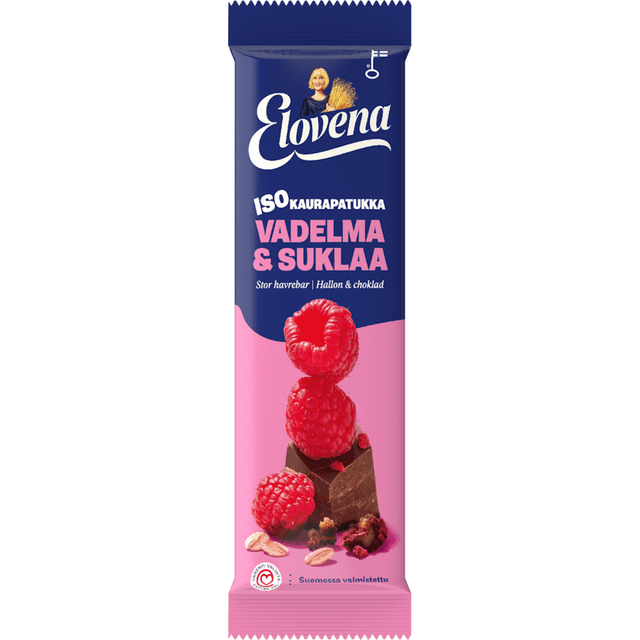 ELOVENA Suur kaerabatoon vaarika ja šokolaadi 48g product_info