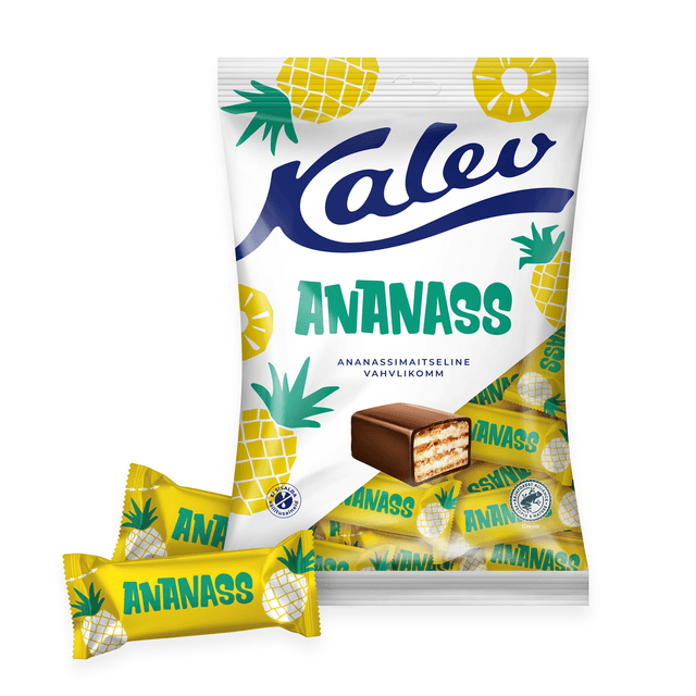 KALEV Vahvlikommid Ananassi 150g product_info