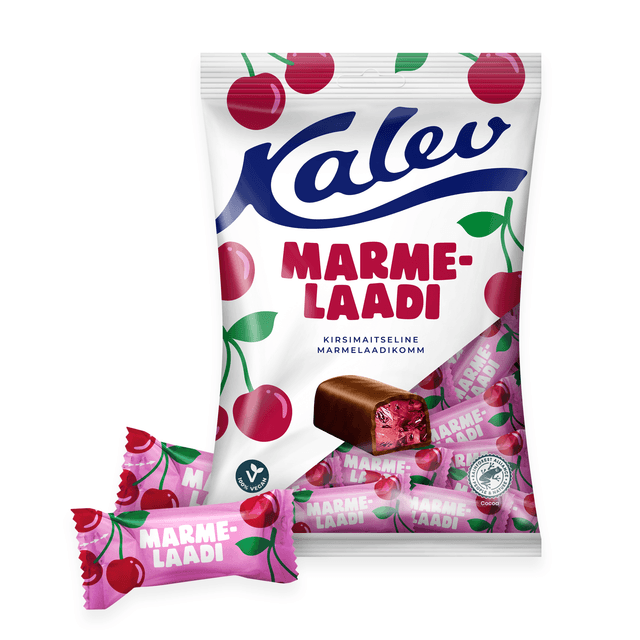 KALEV Marmelaadikommid kirsimaitselised 175g product_info