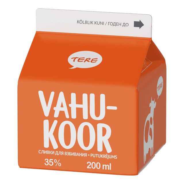 TERE Vahukoor 35% 200ml (laktoosivaba, pure) product_info