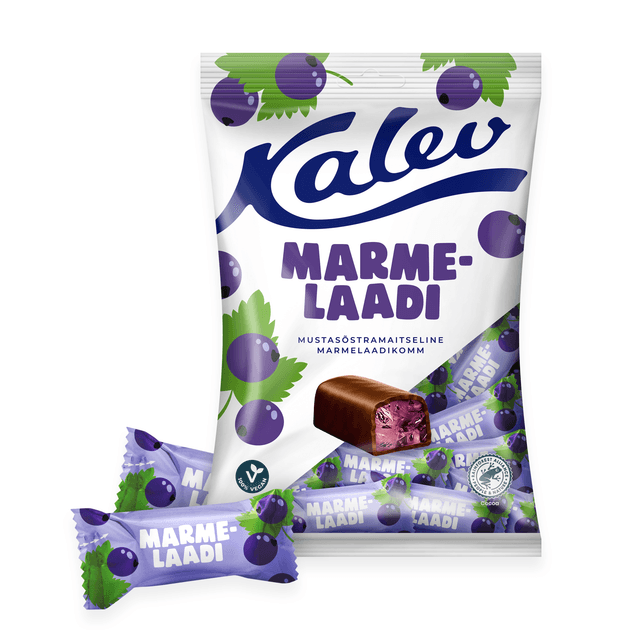 KALEV Marmelaadikommid mustasõstramaitselised 175g product_info