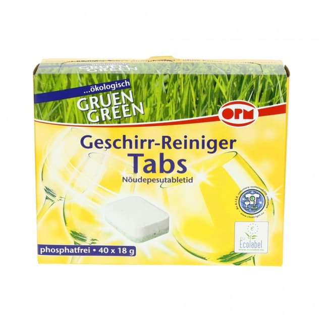 ORO Green Nõudepesumasina tabletid 40tk product_info