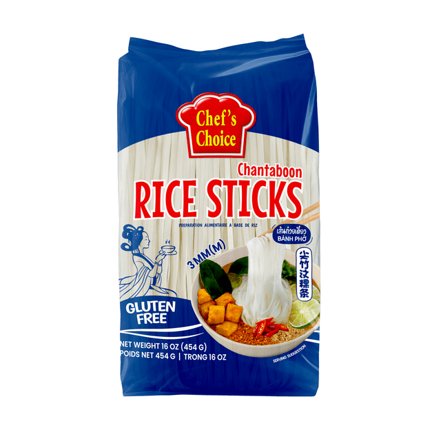 CHEF'S CHOICE Riisi lintnuudlid 3mm 454g product_info