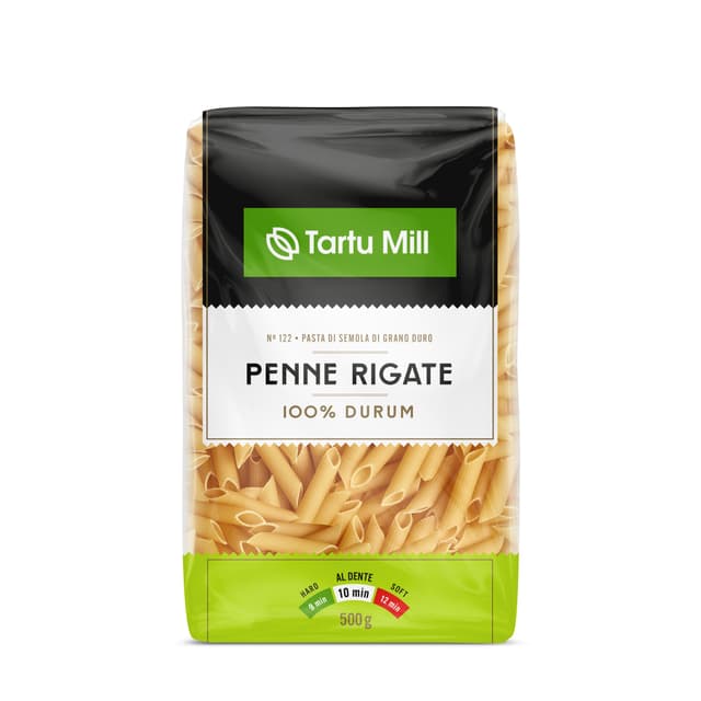 TARTU MILL Penne Rigate pasta 100% durum 500g product_info