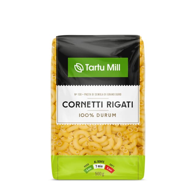TARTU MILL Cornetti 100% durum 500g(sarveke) product_info