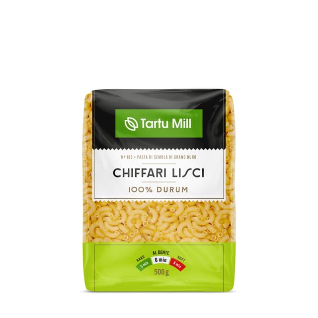 TARTU MILL Chiffari Lisci 100% durum 500g(minisarveke) product_info