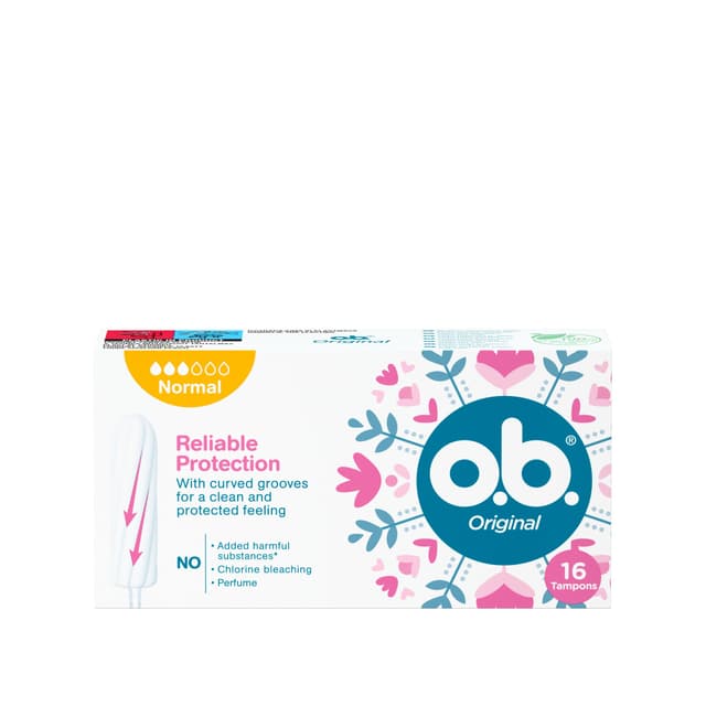 O.B.Tampoonid Original Normal 16tk product_info