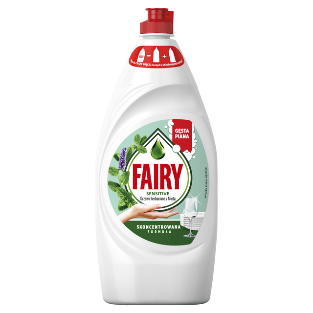 FAIRY Sensitive Nõudepesuvahend Tea Tree & Mint 900ml product_info