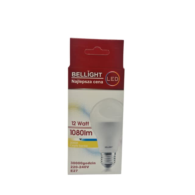 BELLIGHT LED pirn E27 12W 3000K A60 product_info