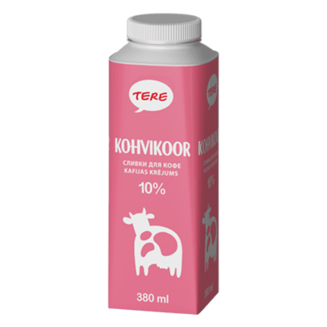 TERE Kohvikoor 10% 380ml(pure) product_info