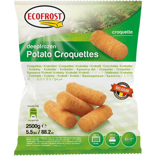 ECOFROST Kartulikroketid 2,5kg (külmut.) product_info