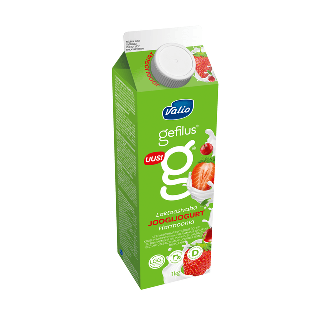 VALIO GEFILUS Joogijogurt maasika-pohla 1kg(laktoosivaba) product_info