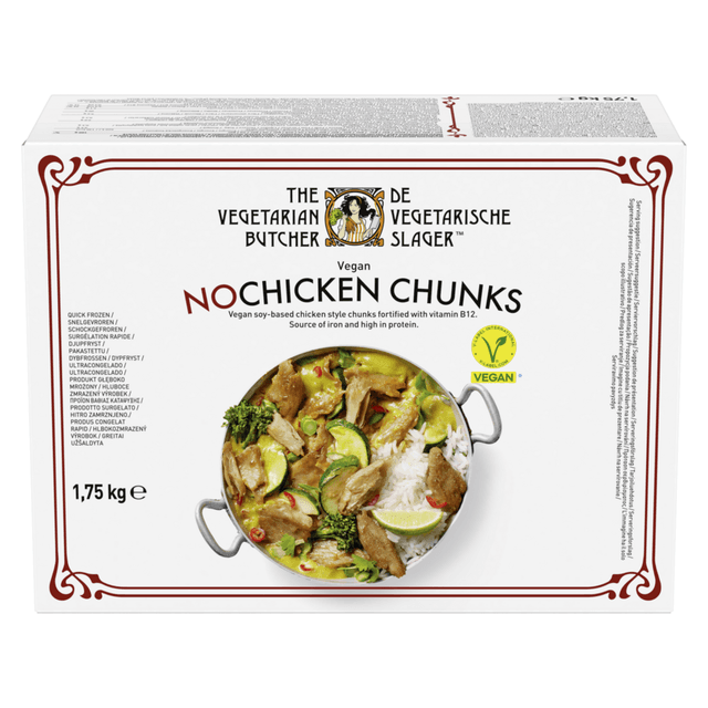 THE VEGETARIAN BUTCHER NoChicken tükid 1,75kg(külmut.) product_info