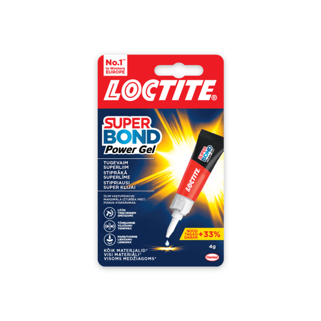 LOCTITE Super Bond Power gel Liim 4g product_info