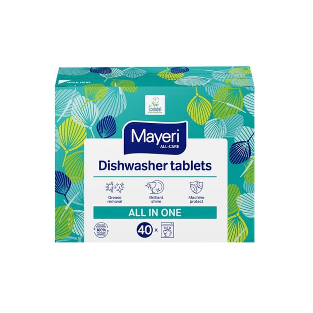MAYERI All in 1 Nõudepesumasina tabletid 40tk product_info