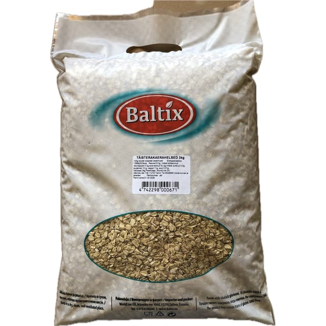 BALTIX Täisterakaerahelbed 3kg product_info