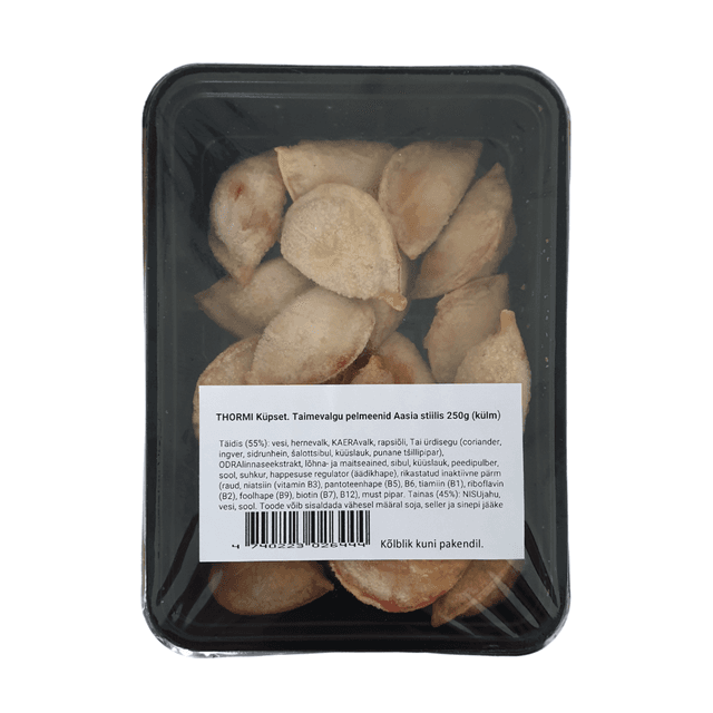 THORMI Küpset. Taimevalgu pelmeenid Aasia stiilis 250g(külm. product_info