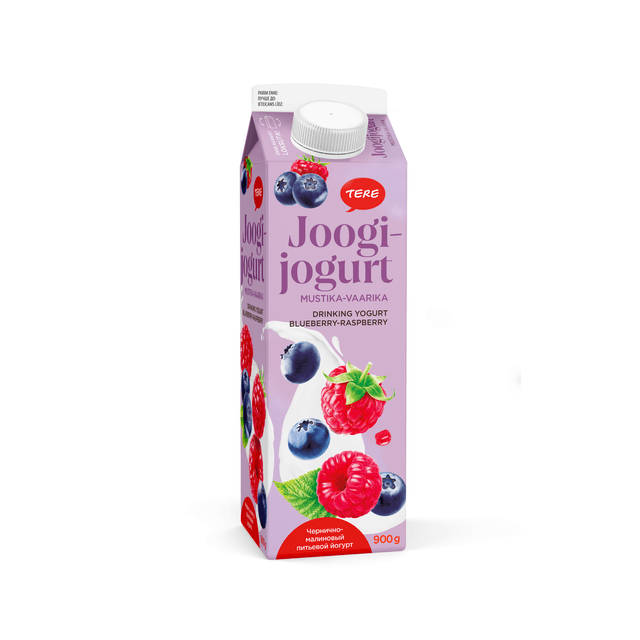 TERE Joogijogurt mustika-vaarika 900g(pure) product_info