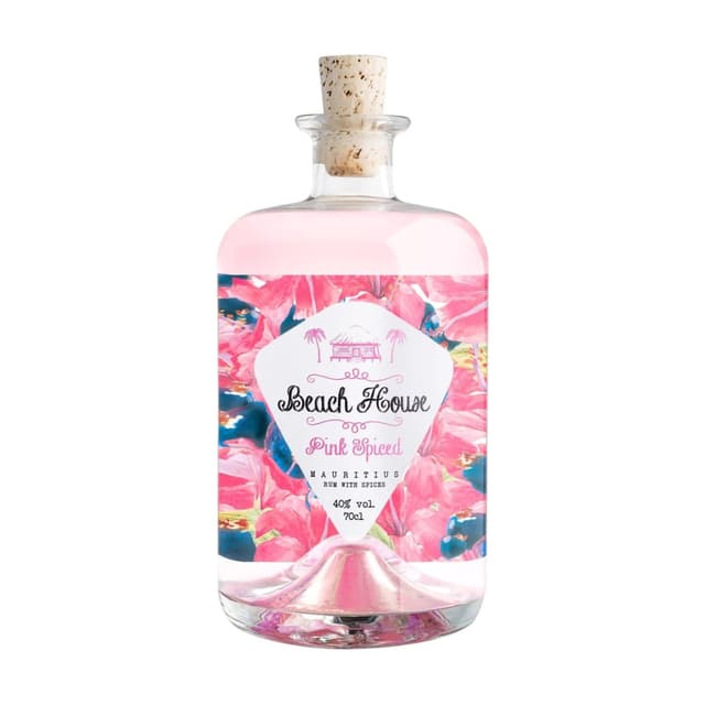 BEACH HOUSE Mauritus Pink Spiced rum 40% 70cl product_info
