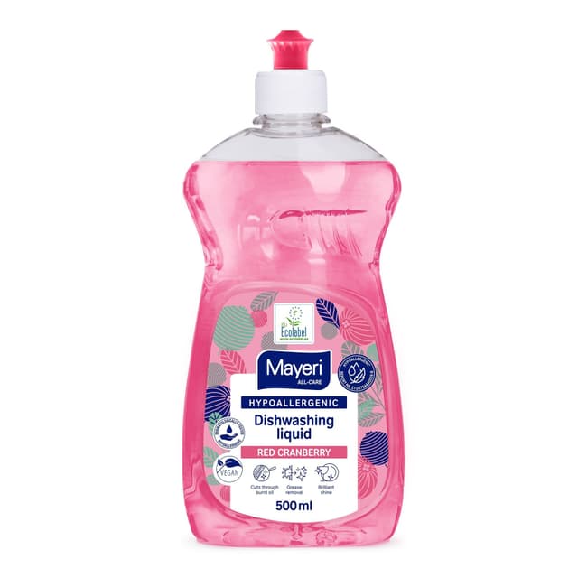 MAYERI Nõudepesuvahend Red Cranberry 500ml (hüpoallergeenne) product_info