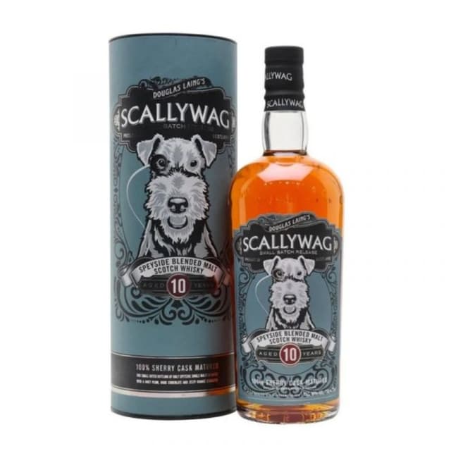 SCALLYWAG Blended Malt Scotch whisky 10YO 46% 70cl (tuubis) product_info