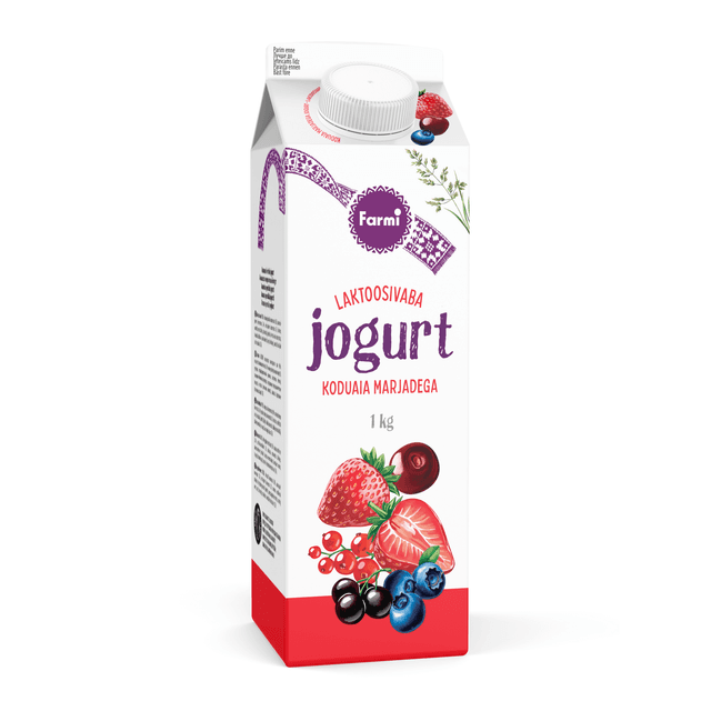 FARMI Koduaia marjadega jogurt 1kg(laktoosivaba,pure) product_info