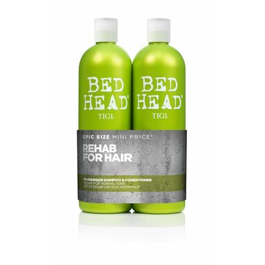 TIGI Bed Head Re-Energize Šampoon&Palsam 750ml (komplekt)