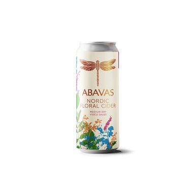 ABAVAS Siider Nordic Floral Medium Dry 5% 33cl (purk)