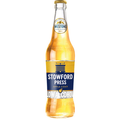 WESTONS Alkoholivaba õunasiider Stowford 50cl (klaas)