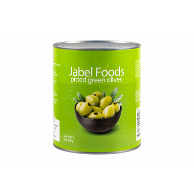 JABEL FOODS Rohelised kivideta oliivid 3kg