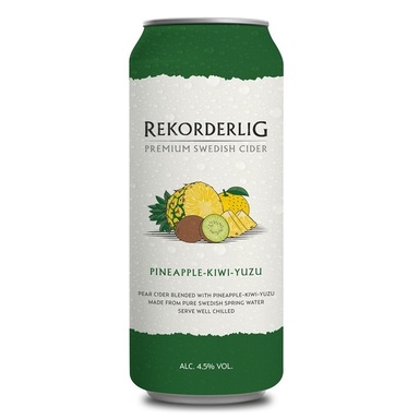 REKORDERLIG Siider pineapple-kiwi-yuzu 4,5% 50cl (purk)