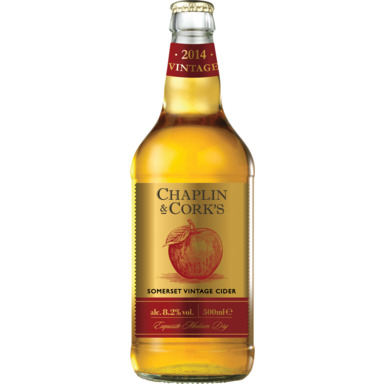 CHAPLIN & CORK'S Siider Somerset Vintage 8,2% 50cl (klaas)