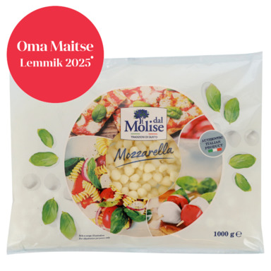 DAL MOLISE Mozzarellapärlid 1kg (1g/tk, IQF külmutatud)