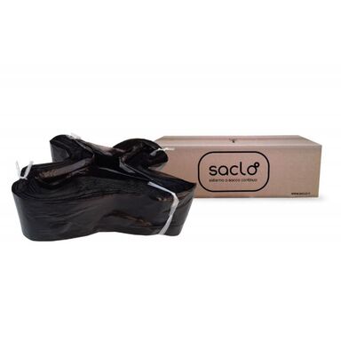 SACLO Jäätmekäitluse prügikott Mini 60m 4tk (must,20my)